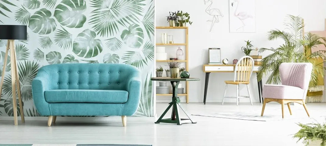 Vinilos de pared con diferentes texturas